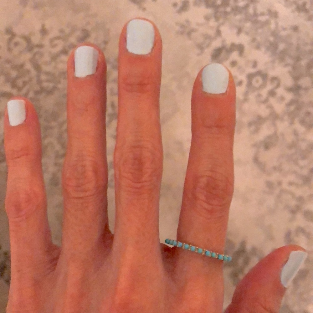Gorgeous Stackable Turquoise Ring - image 2